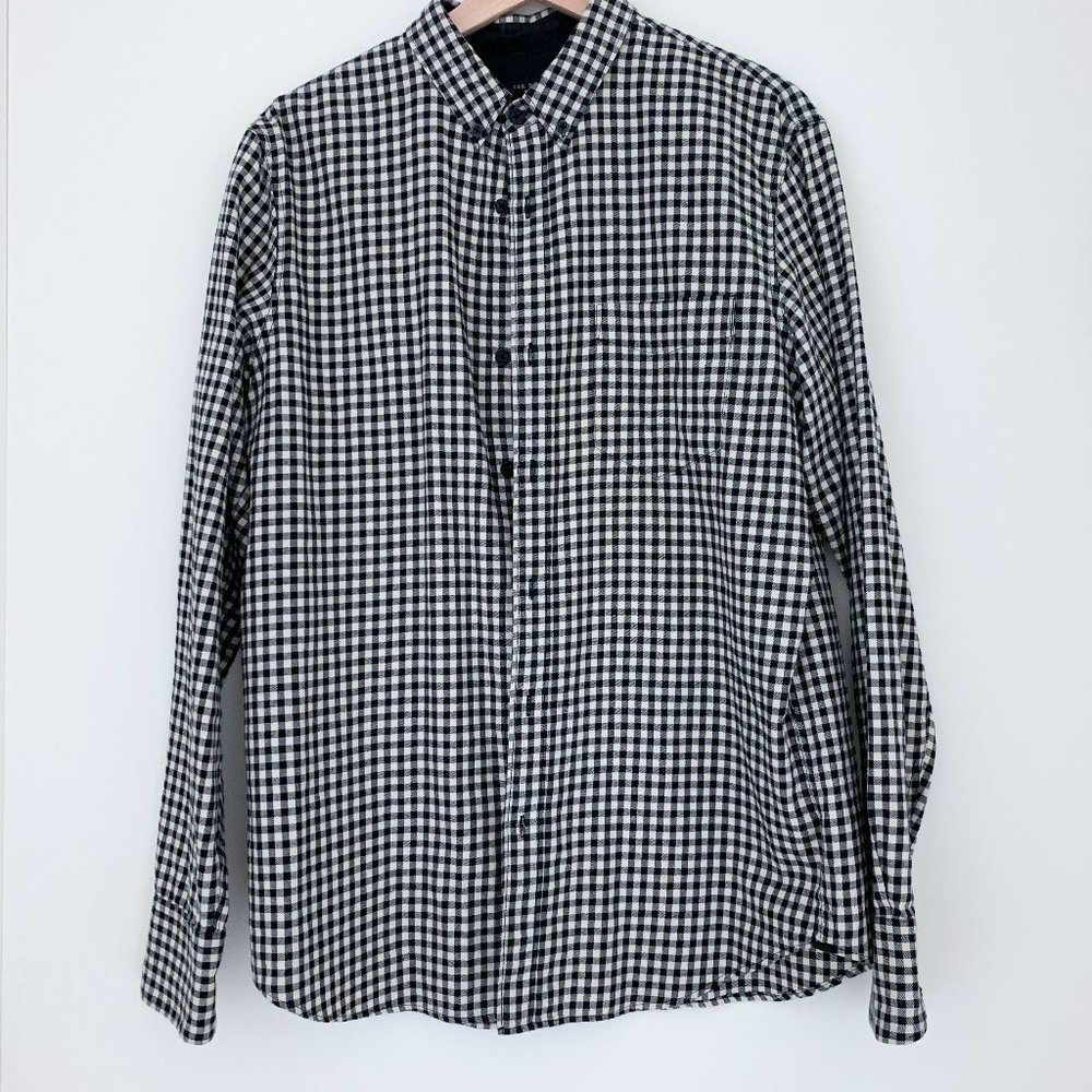 Rag & Bone Button Down Long Sleeve Slim Fit Dress Shirt - M